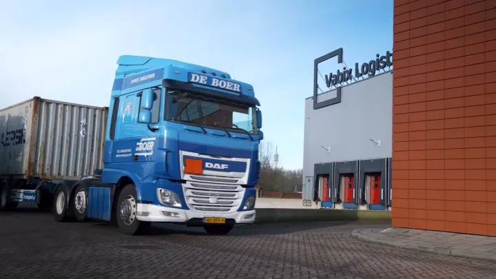 Still uit de productie voor Vabix Logistics